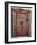 Door, Hemis Gompa (Monastery), Hemis, Ladakh, Indian Himalaya, India-Jochen Schlenker-Framed Premium Photographic Print