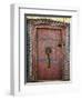 Door, Hemis Gompa (Monastery), Hemis, Ladakh, Indian Himalaya, India-Jochen Schlenker-Framed Premium Photographic Print