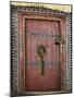 Door, Hemis Gompa (Monastery), Hemis, Ladakh, Indian Himalaya, India-Jochen Schlenker-Mounted Photographic Print