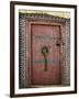 Door, Hemis Gompa (Monastery), Hemis, Ladakh, Indian Himalaya, India-Jochen Schlenker-Framed Photographic Print