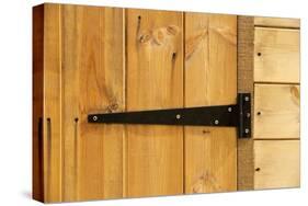 Door Hinge on Shed-Chris Henderson-Stretched Canvas