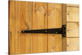 Door Hinge on Shed-Chris Henderson-Stretched Canvas
