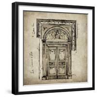 Door III-Sidney Paul & Co.-Framed Premium Giclee Print