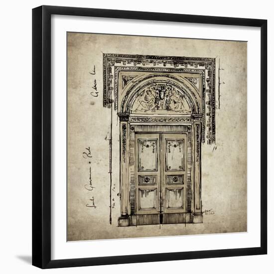 Door III-Sidney Paul & Co.-Framed Premium Giclee Print