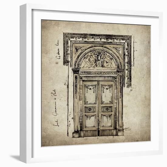 Door III-Sidney Paul & Co.-Framed Premium Giclee Print