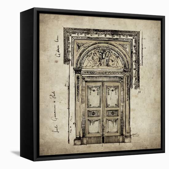 Door III-Sidney Paul & Co.-Framed Stretched Canvas