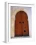 Door in Brown Arch-Perry Mastrovito-Framed Photographic Print