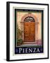 Door in Pienza Tuscany 5-Anna Siena-Framed Giclee Print