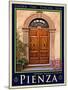 Door in Pienza Tuscany 5-Anna Siena-Mounted Giclee Print