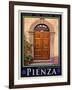 Door in Pienza Tuscany 5-Anna Siena-Framed Giclee Print