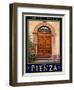 Door in Pienza Tuscany 5-Anna Siena-Framed Giclee Print