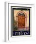 Door in Pienza Tuscany 5-Anna Siena-Framed Giclee Print