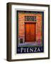 Door in Pienza Tuscany 6-Anna Siena-Framed Giclee Print