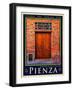 Door in Pienza Tuscany 6-Anna Siena-Framed Giclee Print