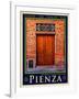 Door in Pienza Tuscany 6-Anna Siena-Framed Giclee Print