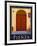 Door in Pienza Tuscany 7-Anna Siena-Framed Giclee Print