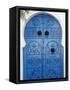 Door in Sidi Bou Said, Tunisia, North Africa, Africa-Godong-Framed Stretched Canvas