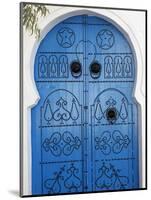 Door in Sidi Bou Said, Tunisia, North Africa, Africa-Godong-Mounted Photographic Print