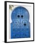 Door in Sidi Bou Said, Tunisia, North Africa, Africa-Godong-Framed Photographic Print