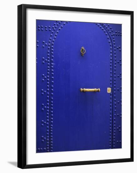 Door in the Medina, Essaouira, Morocco, North Africa, Africa-Bruno Morandi-Framed Photographic Print