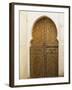 Door in the Medina, Fes El Bali, Fez, Morocco, North Africa, Africa-Bruno Morandi-Framed Photographic Print