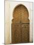 Door in the Medina, Fes El Bali, Fez, Morocco, North Africa, Africa-Bruno Morandi-Mounted Photographic Print