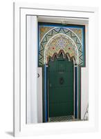 Door in the Medina (Old City), Tangier (Tanger), Morocco, North Africa, Africa-Bruno Morandi-Framed Photographic Print