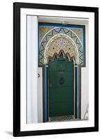 Door in the Medina (Old City), Tangier (Tanger), Morocco, North Africa, Africa-Bruno Morandi-Framed Photographic Print