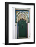 Door in the Medina (Old City), Tangier (Tanger), Morocco, North Africa, Africa-Bruno Morandi-Framed Photographic Print