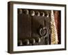 Door in the Old City of Fes, Morocco-Julian Love-Framed Photographic Print