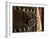 Door in the Old City of Fes, Morocco-Julian Love-Framed Photographic Print