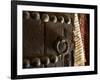Door in the Old City of Fes, Morocco-Julian Love-Framed Photographic Print