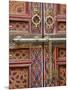 Door in the Old Medina of Fes, Morocco-Julian Love-Mounted Photographic Print