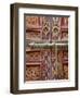 Door in the Old Medina of Fes, Morocco-Julian Love-Framed Photographic Print