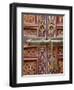 Door in the Old Medina of Fes, Morocco-Julian Love-Framed Premium Photographic Print