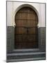 Door in the Quartier Des Andalous, Medina, Fes El Bali, Fez, Morocco, North Africa, Africa-Bruno Morandi-Mounted Photographic Print