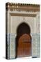 Door in the Souk, Marrakech, Morocco-Nico Tondini-Stretched Canvas