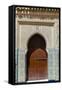 Door in the Souk, Marrakech, Morocco-Nico Tondini-Framed Stretched Canvas