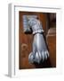 Door Knocker on a House in the Small Hill Top Village of Briones-John Warburton-lee-Framed Photographic Print