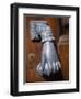 Door Knocker on a House in the Small Hill Top Village of Briones-John Warburton-lee-Framed Photographic Print