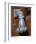 Door Knocker on a House in the Small Hill Top Village of Briones-John Warburton-lee-Framed Photographic Print