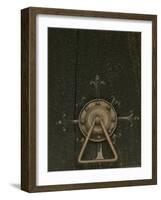 Door Lock of Hopperstad Stave Church, Sogne Fjord, Vic, Norway-Russell Young-Framed Photographic Print