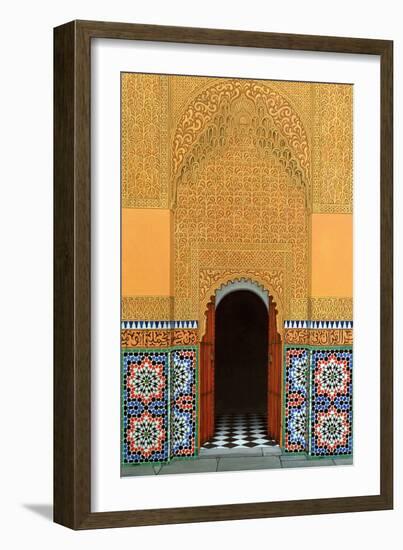 Door, Marrakech, 1998-Larry Smart-Framed Giclee Print