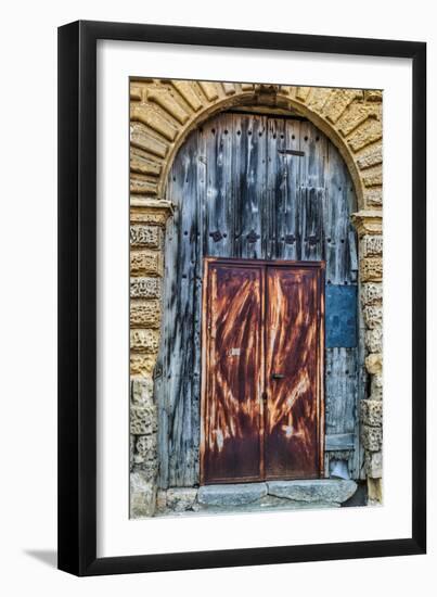 Door, Matera, Italy-John Ford-Framed Photographic Print