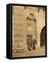 Door of an Arabic House in Cairo (Egypt)-G^ Lekegian-Framed Stretched Canvas