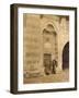 Door of an Arabic House in Cairo (Egypt)-G^ Lekegian-Framed Photographic Print