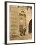 Door of an Arabic House in Cairo (Egypt)-G^ Lekegian-Framed Photographic Print