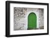 Door of an old house, Berat, Albania-Keren Su-Framed Photographic Print