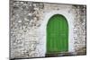 Door of an old house, Berat, Albania-Keren Su-Mounted Photographic Print