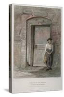 Door of an Old Mansion in Gravel Lane, City of London, 1851-John Wykeham Archer-Stretched Canvas